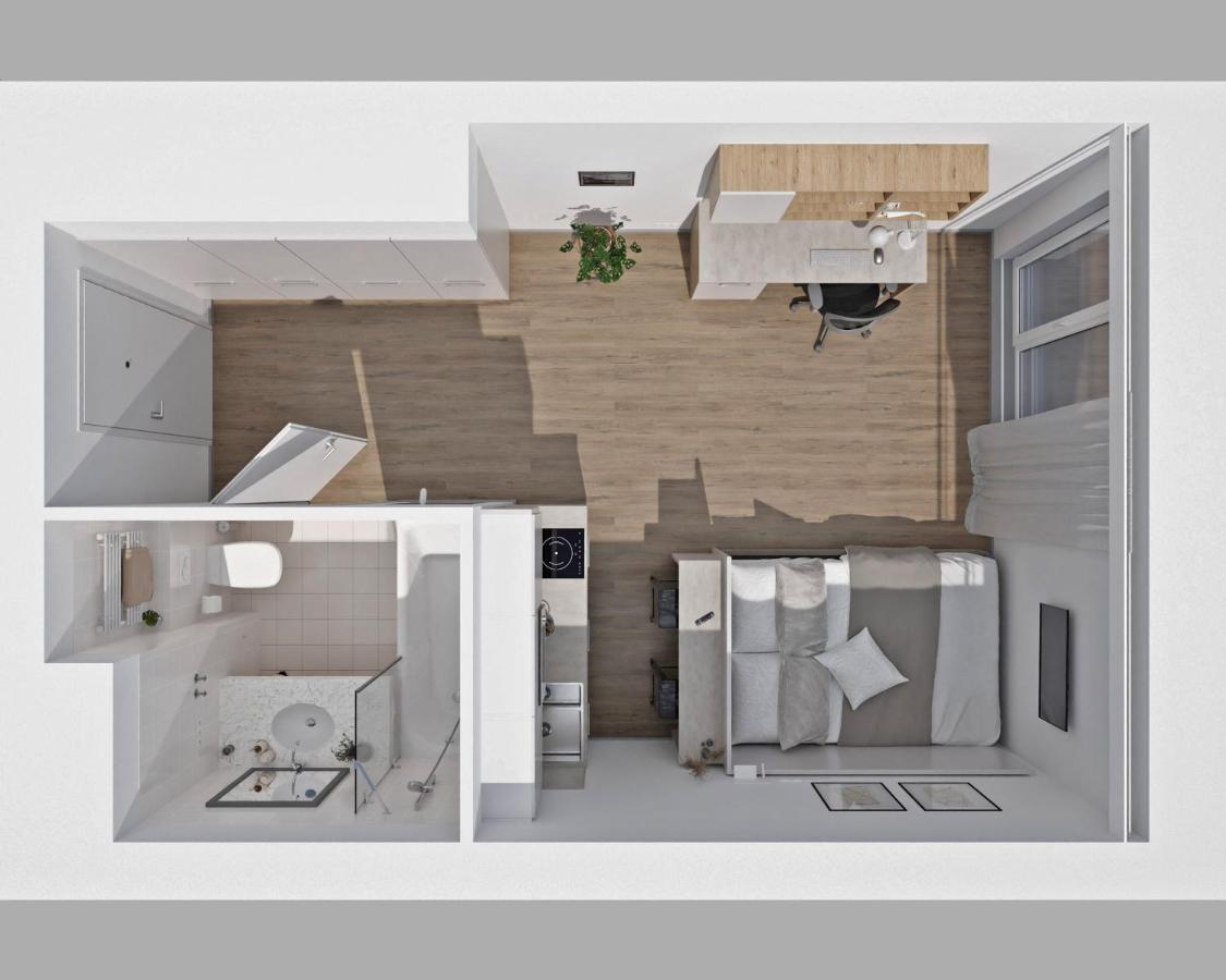 Home And Coliving Bonn I Aparthotel מראה חיצוני תמונה